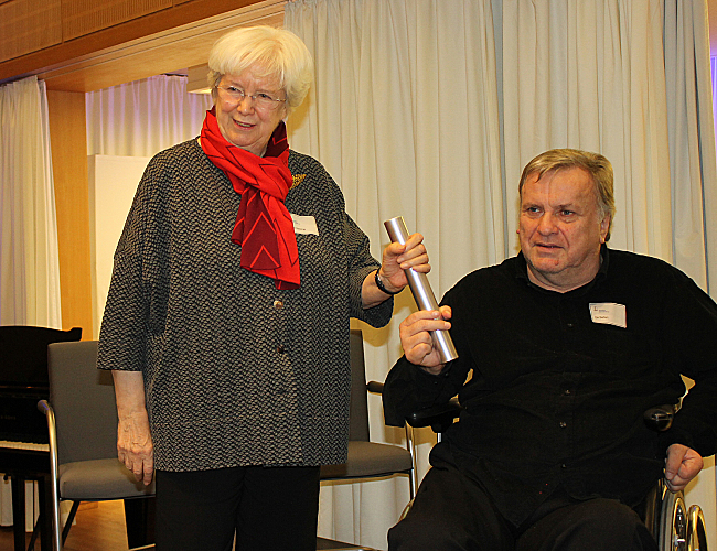 Dr. Ilja Seifert übergibt den DBR-Staffelstab an Ulrike Mascher